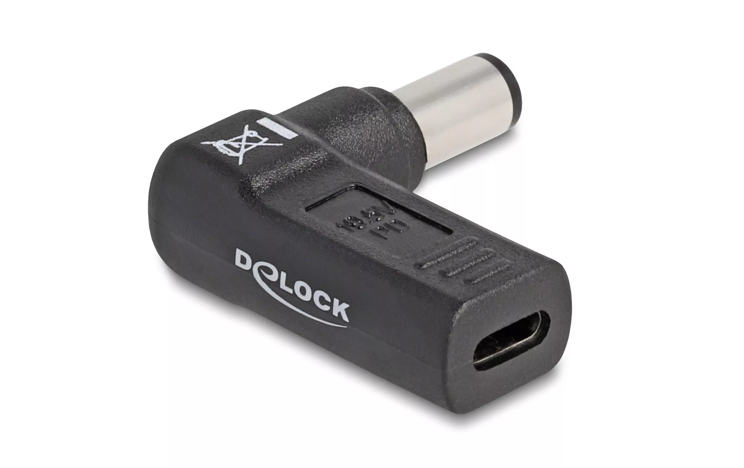 Adattatore Delock da USB-C a Dell 7,4 x 5,0 mm con angolo a 90°