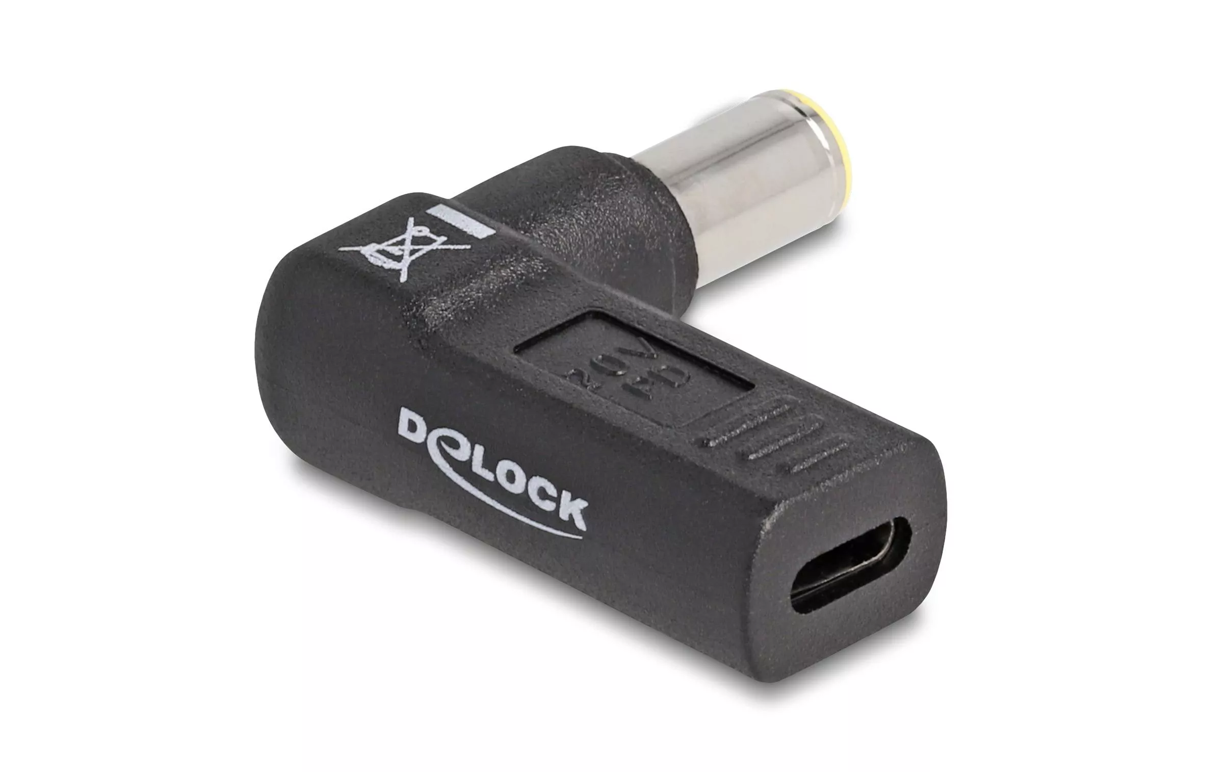 Adattatore Delock da USB-C a IBM 7,9 x 5,5 mm angolato a 90°