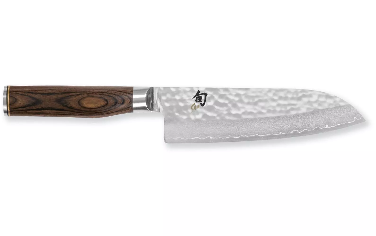 Couteau santoku Premier 18 cm, Brun