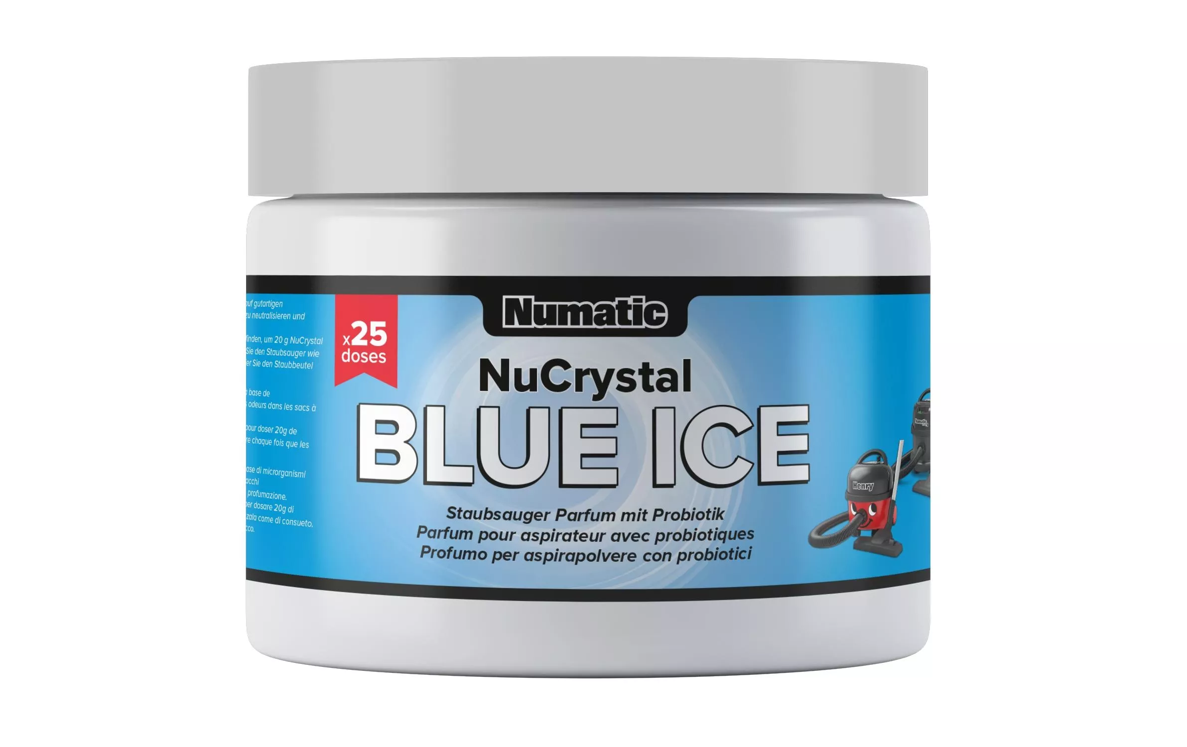 Déodorant pour aspirateur NuCrystal Blue Ice