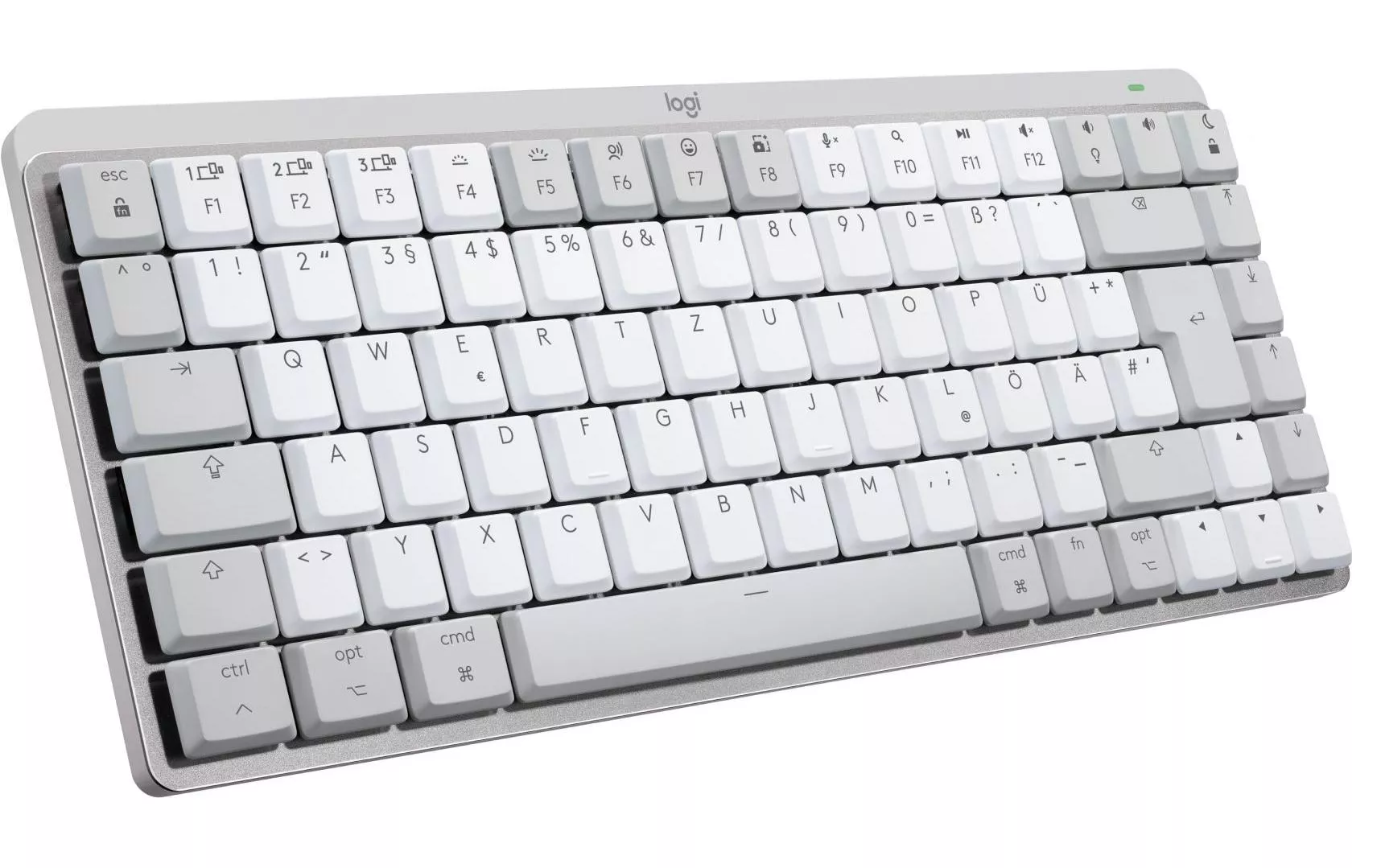 Tastiera Logitech MX Mechanical Mini per Mac grigio chiaro