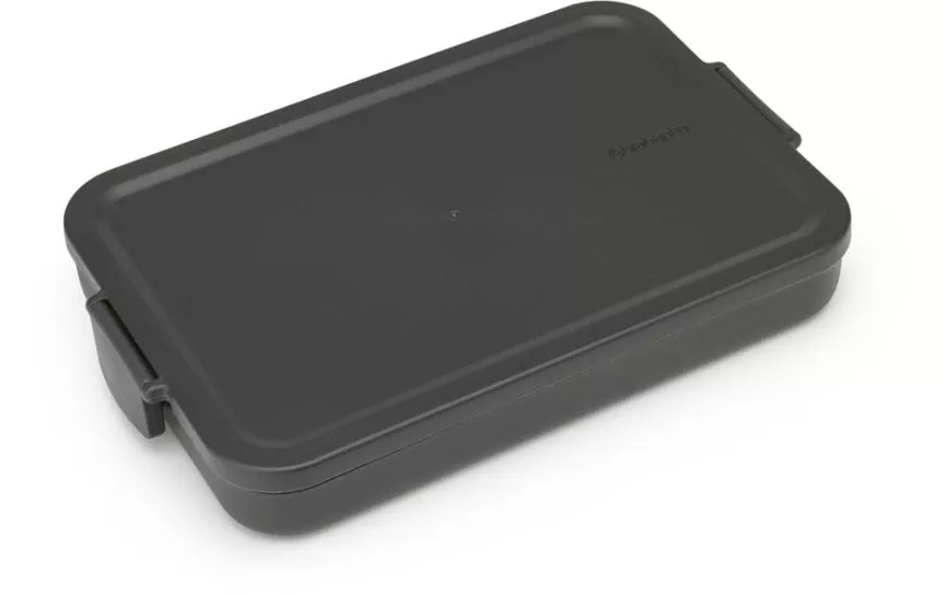 Lunch Box Make & Take 25,5 x 16,6 x 3,7 cm, Grigio scuro