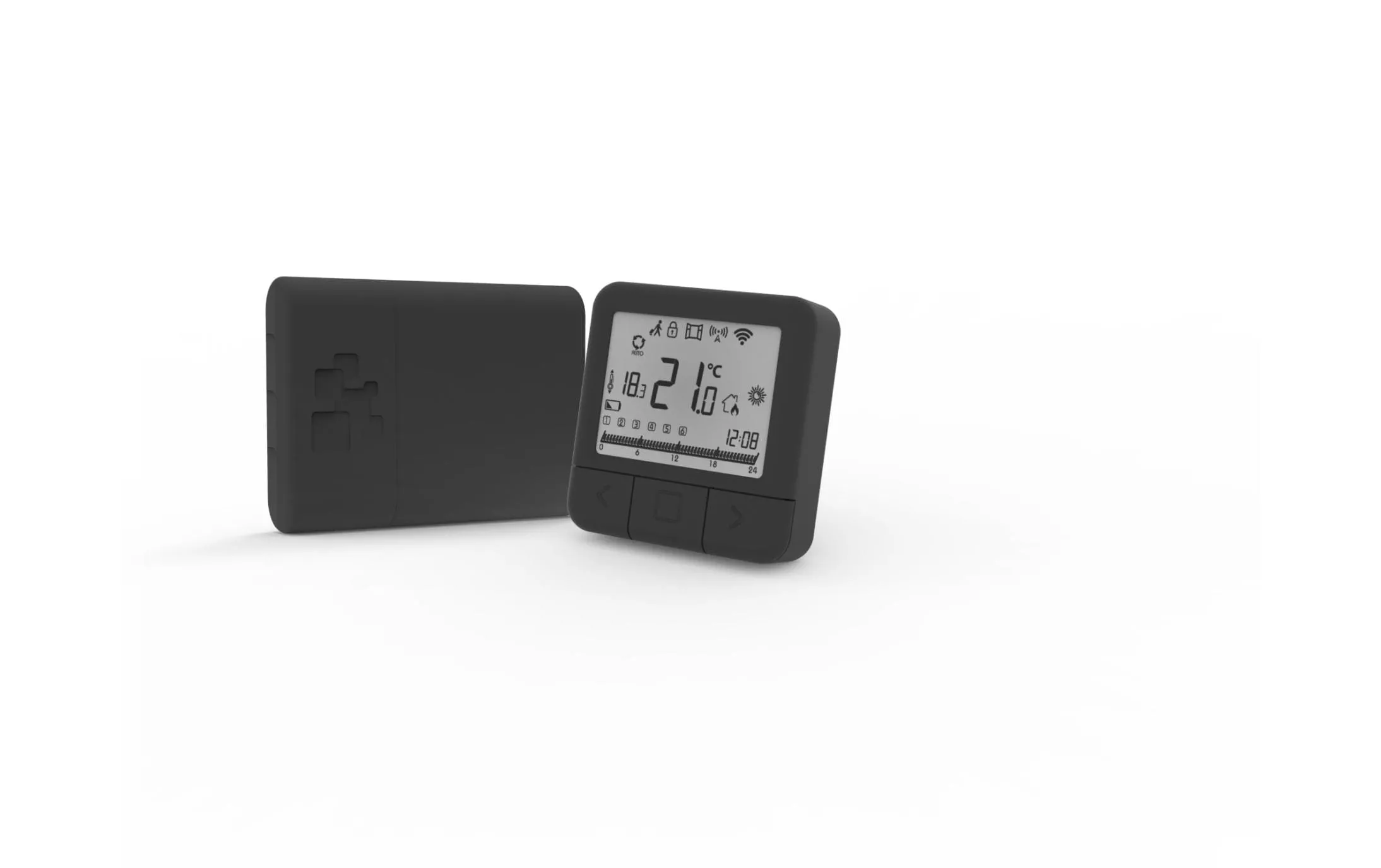 Digitaler Thermostat IT 201 schwarz