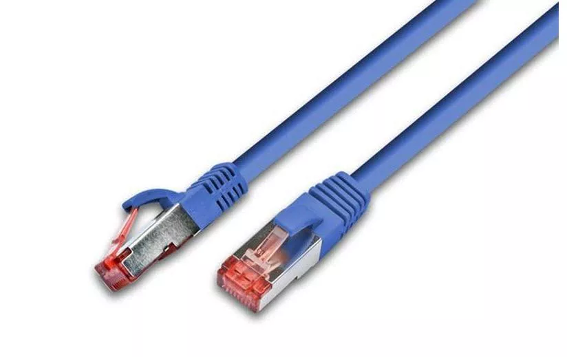 Câble patch  Cat 6, S/FTP, 0.25 m, Bleu