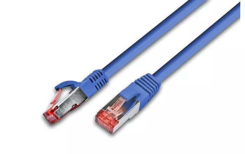 Câble patch  Cat 6, S/FTP, 0.5 m, Bleu