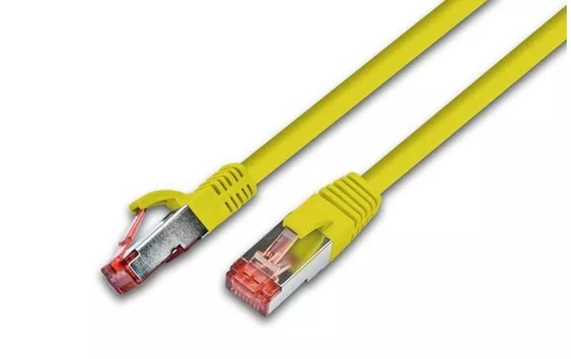 Câble patch  Cat 6, S/FTP, 0.25 m, Jaune