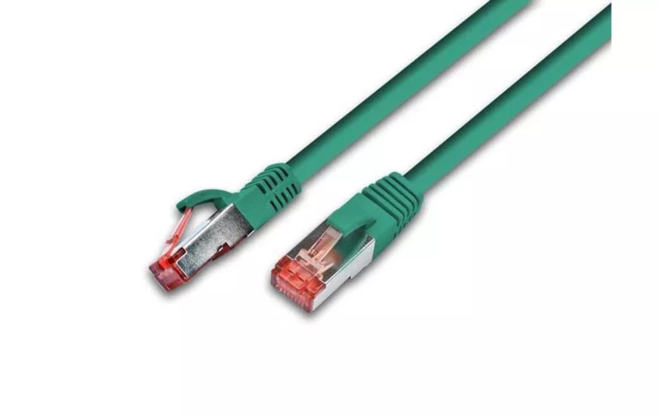 Câble patch  Cat 6, S/FTP, 0.25 m, Vert