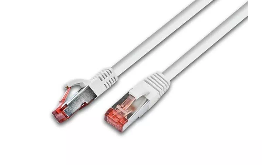 Câble patch  Cat 6, S/FTP, 0.25 m, Blanc