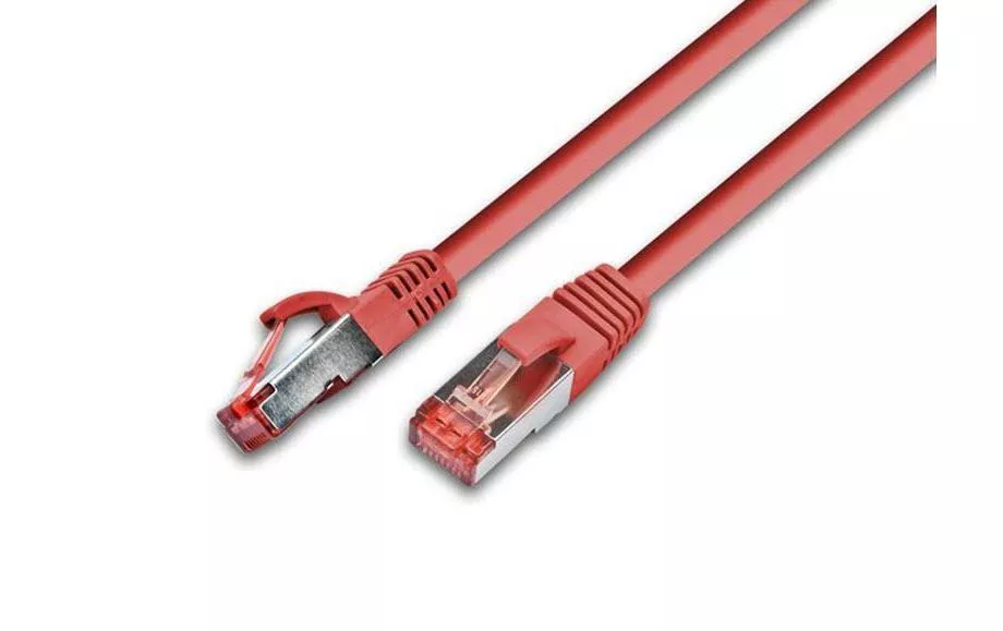 Câble patch  Cat 6, S/FTP, 0.25 m, Rouge