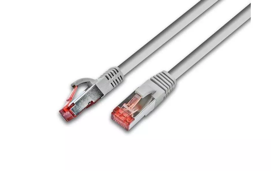Câble patch  Cat 6, S/FTP, 0.5 m, Gris