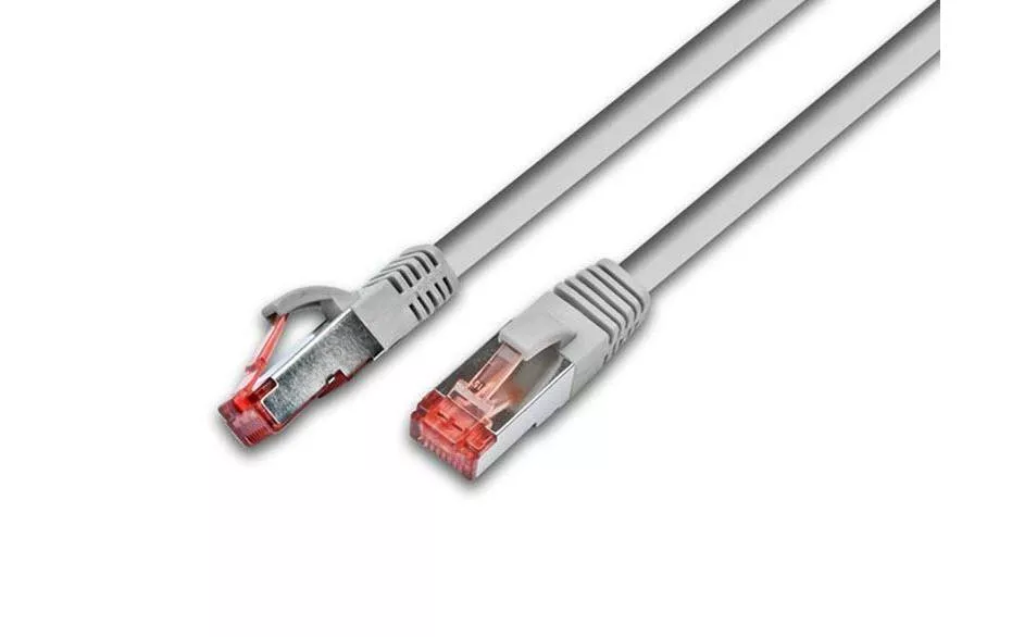 Câble patch RJ-45 - RJ-45, Cat 6, S/FTP, 1 m, Gris