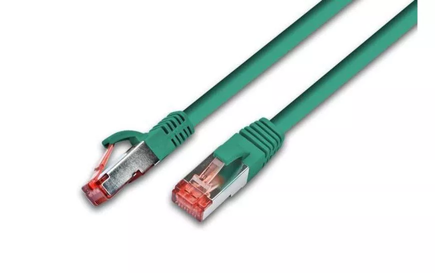 Câble patch RJ-45 - RJ-45, Cat 6, S/FTP, 7 m, Vert