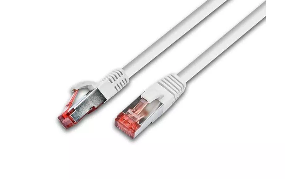 Câble patch  Cat 6, S/FTP, 0.5 m, Blanc
