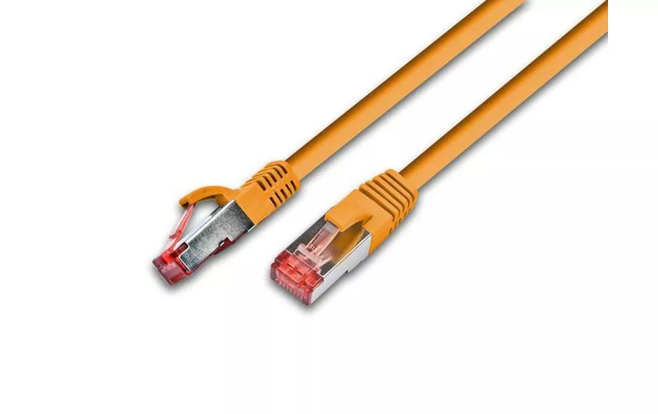 Câble patch RJ-45 - RJ-45, Cat 6, S/FTP, 30 m, Orange