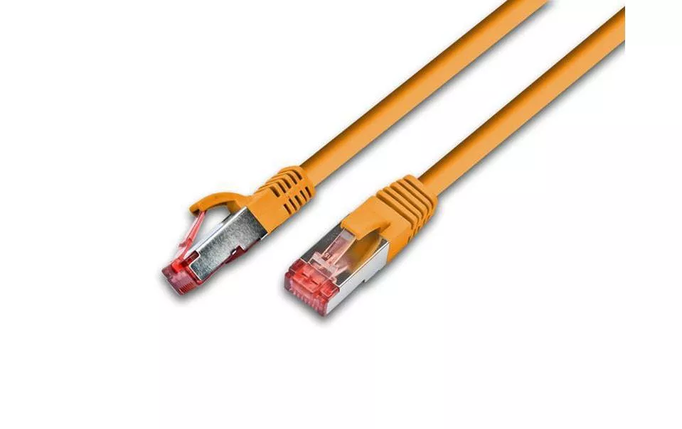 Câble patch  Cat 6, S/FTP, 0.25 m, Orange