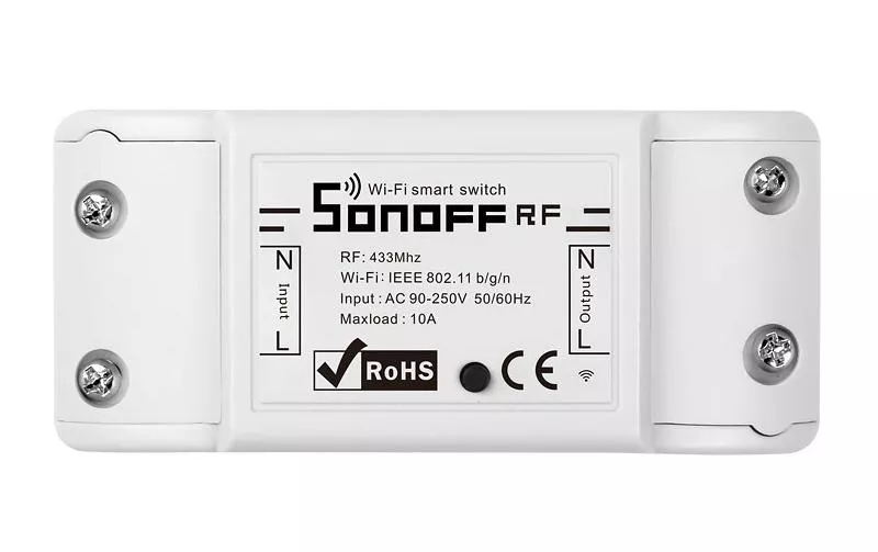 Attuatore di commutazione SONOFF WLAN RFR2, a 1 canale, 230 V, 10 A