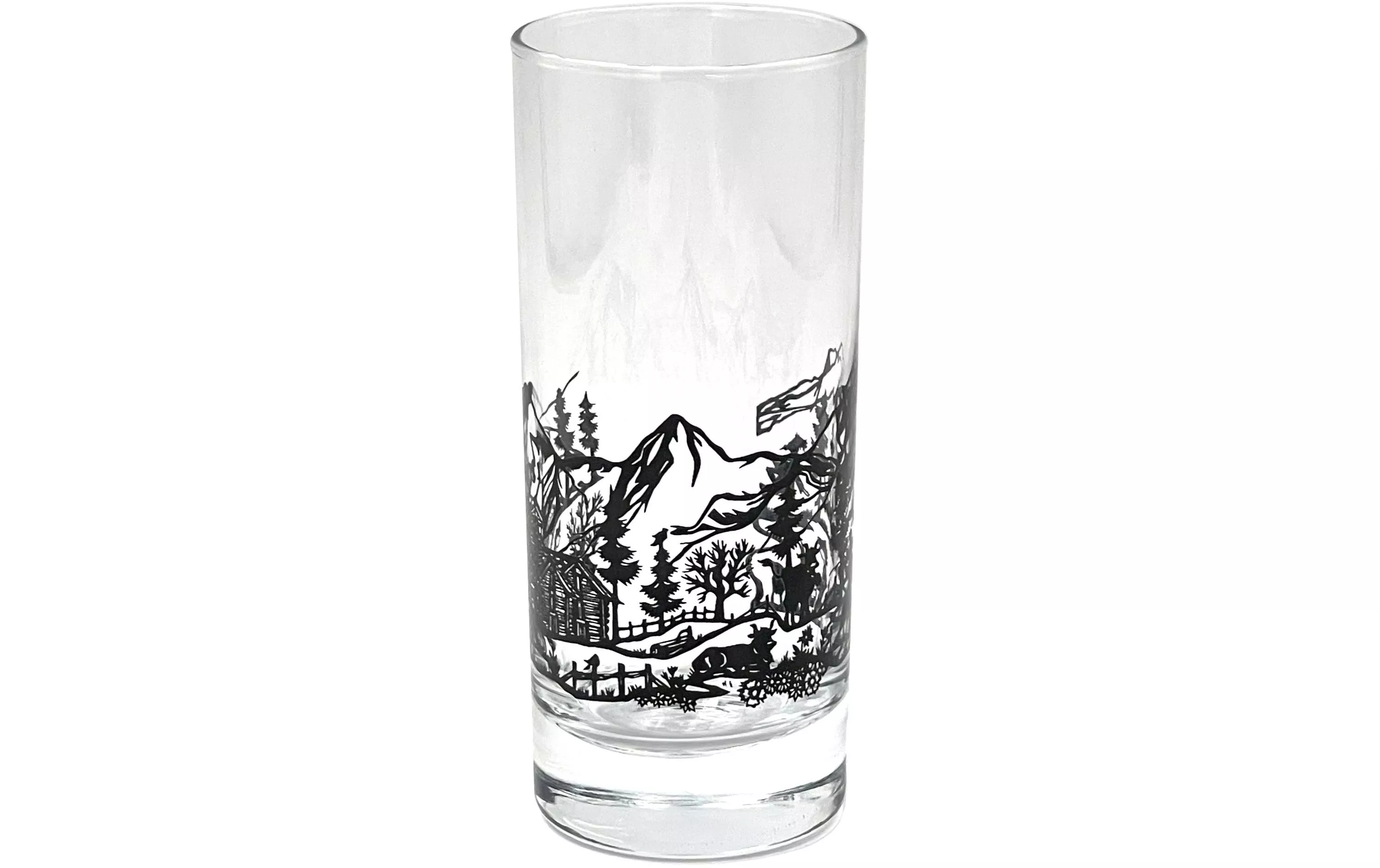 Bicchiere lungo Heidi Cheese Line Cut 290 ml, 1 pezzo, trasparente