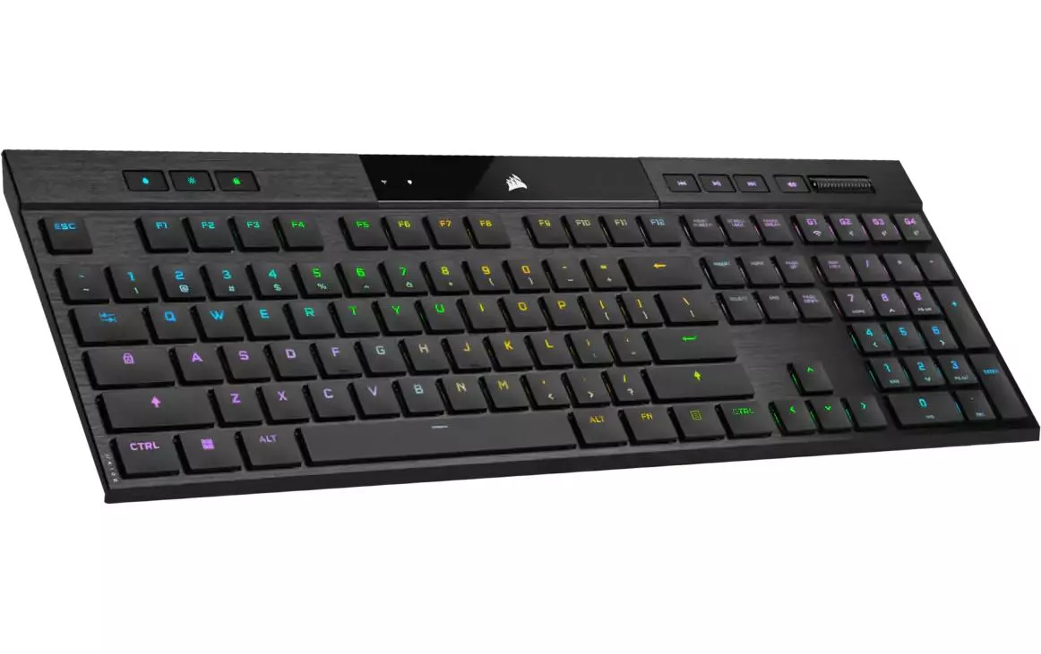 Tastiera da gioco Corsair K100 AIR RGB senza fili