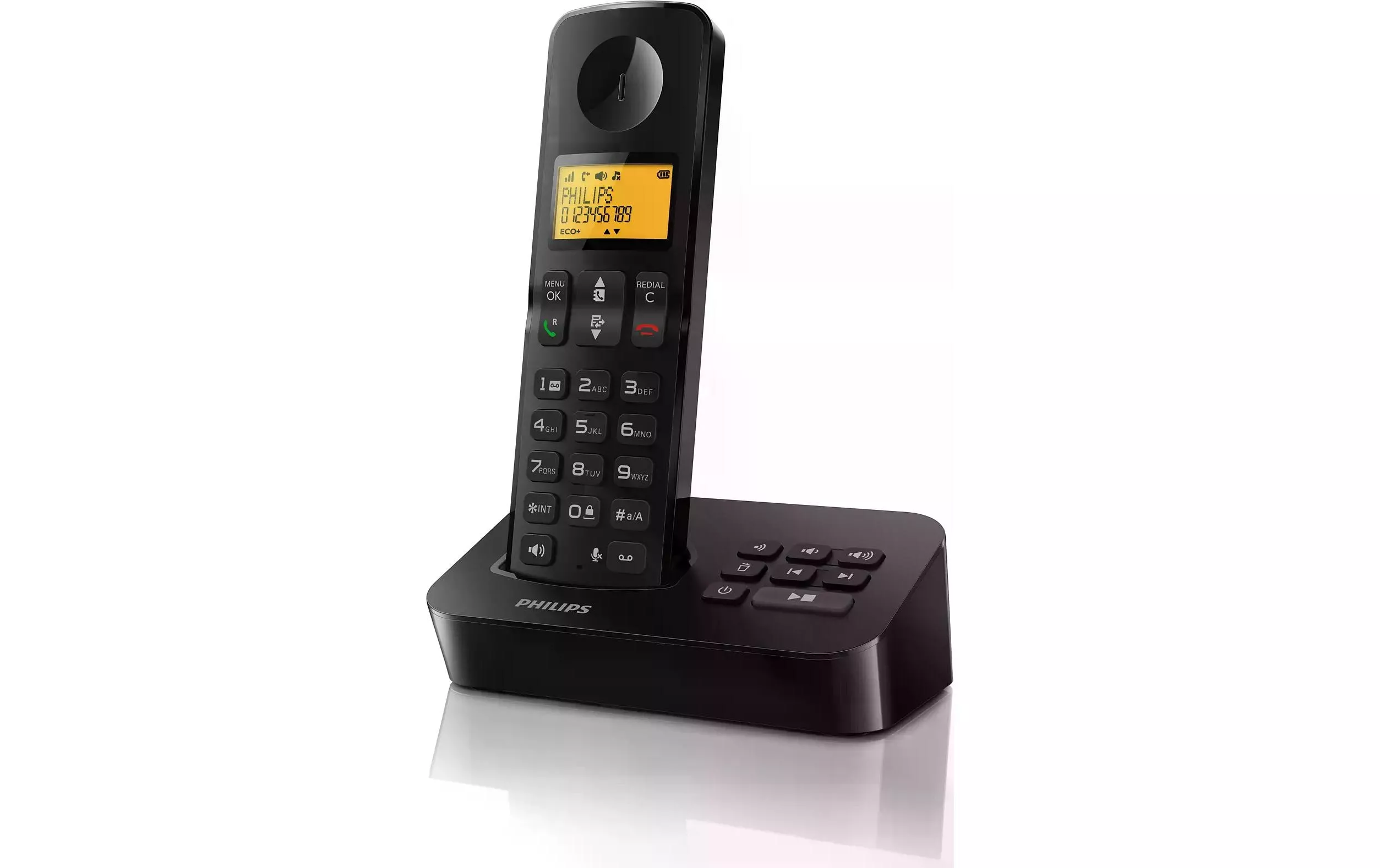 Téléphone sans fil D2651B Noir