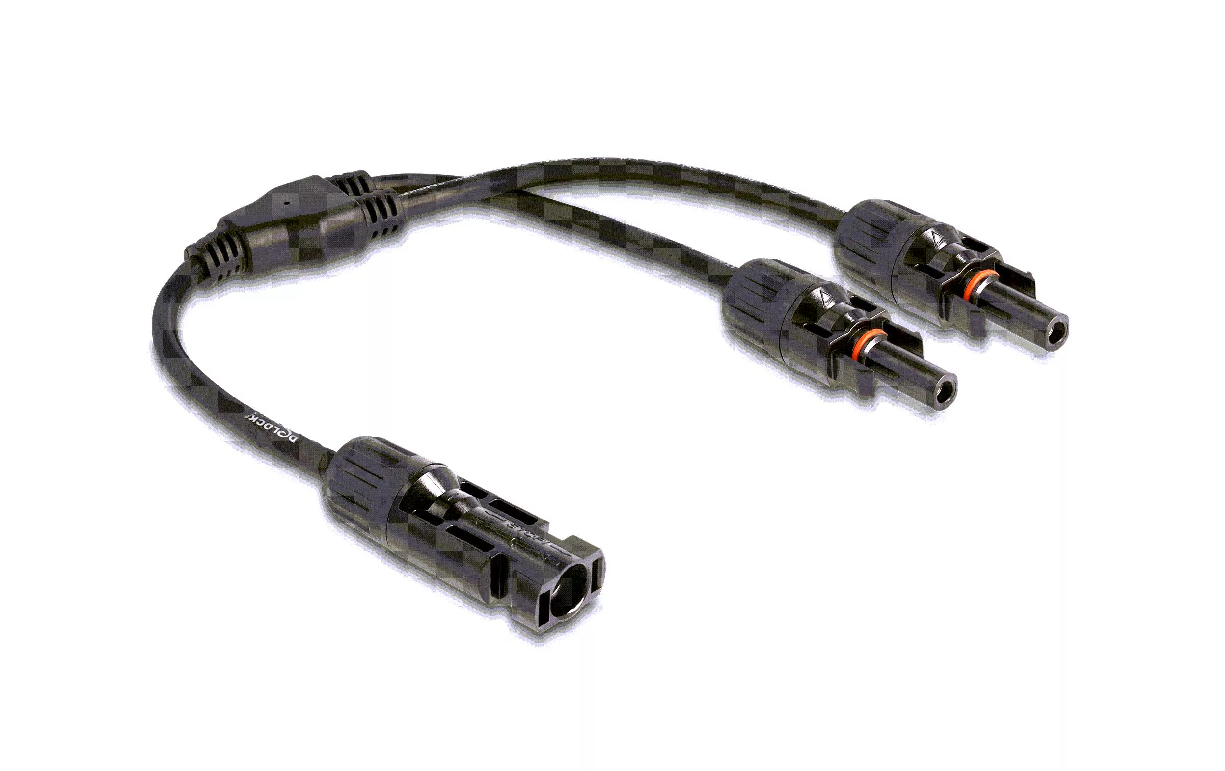 Splitter Kabel DL4 1x Stecker zu 2x Buchse 4 mm², 30 cm