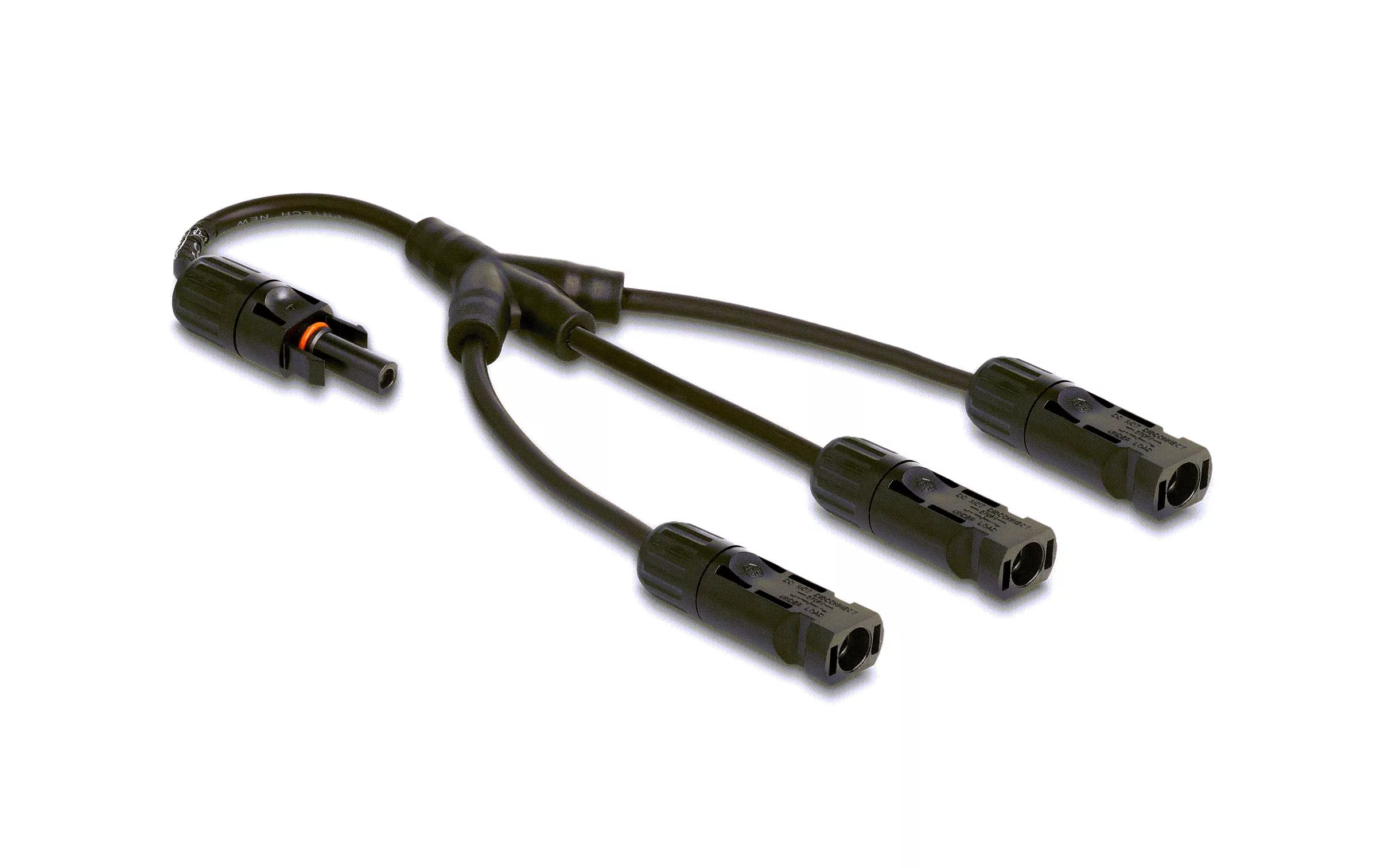 Splitter Kabel DL4 1x Buchse zu 3x Stecker 4 mm², 35 cm