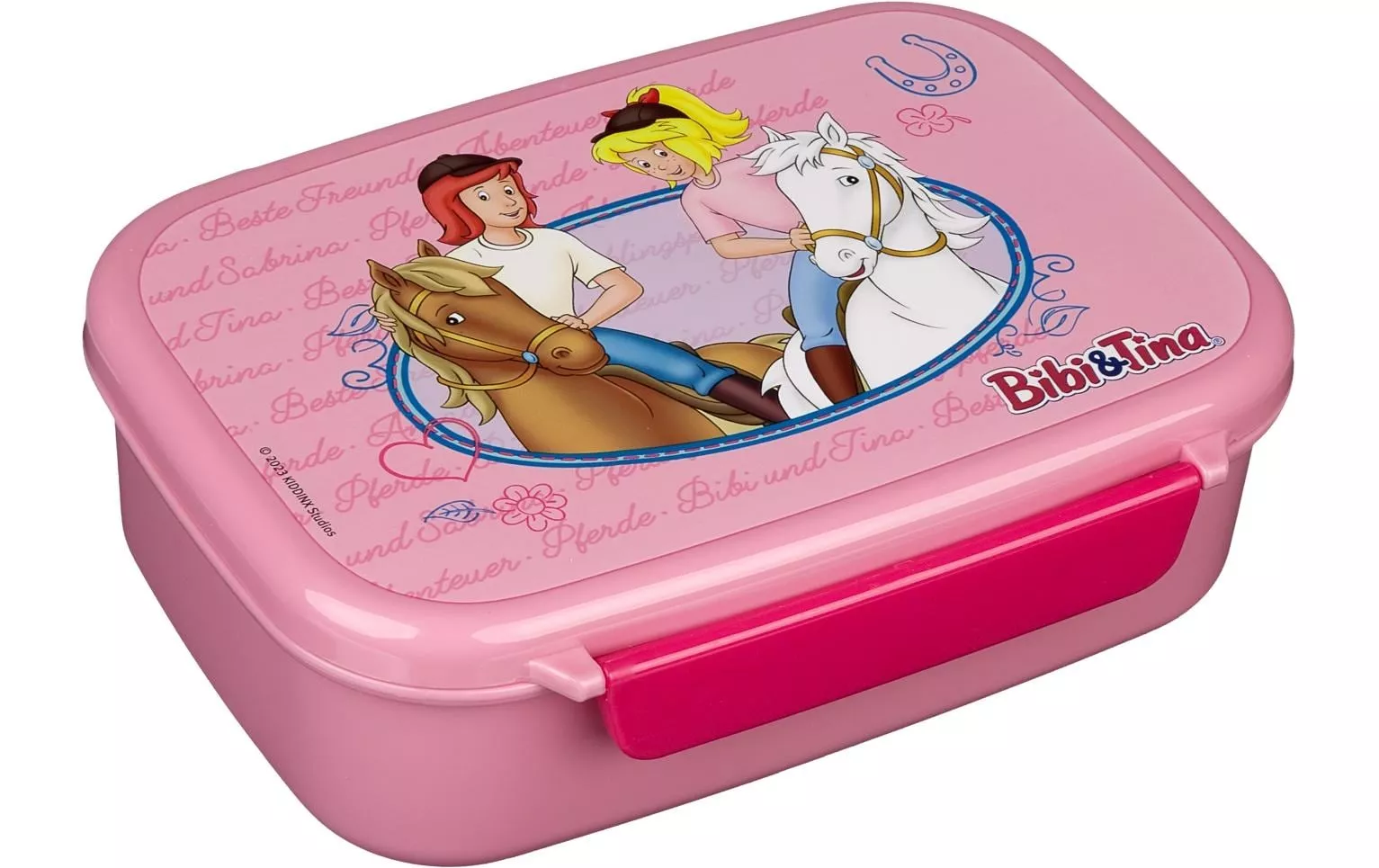 Lunchbox Bibi e Tina rosa chiaro/rosa