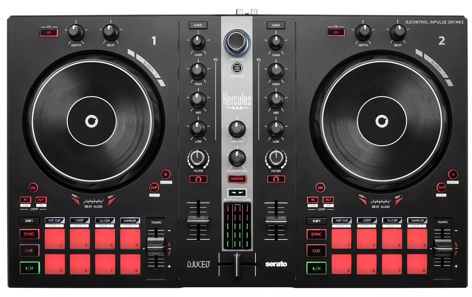 Contrôleur DJ DJControl Inpulse 300 \u2013 MK2
