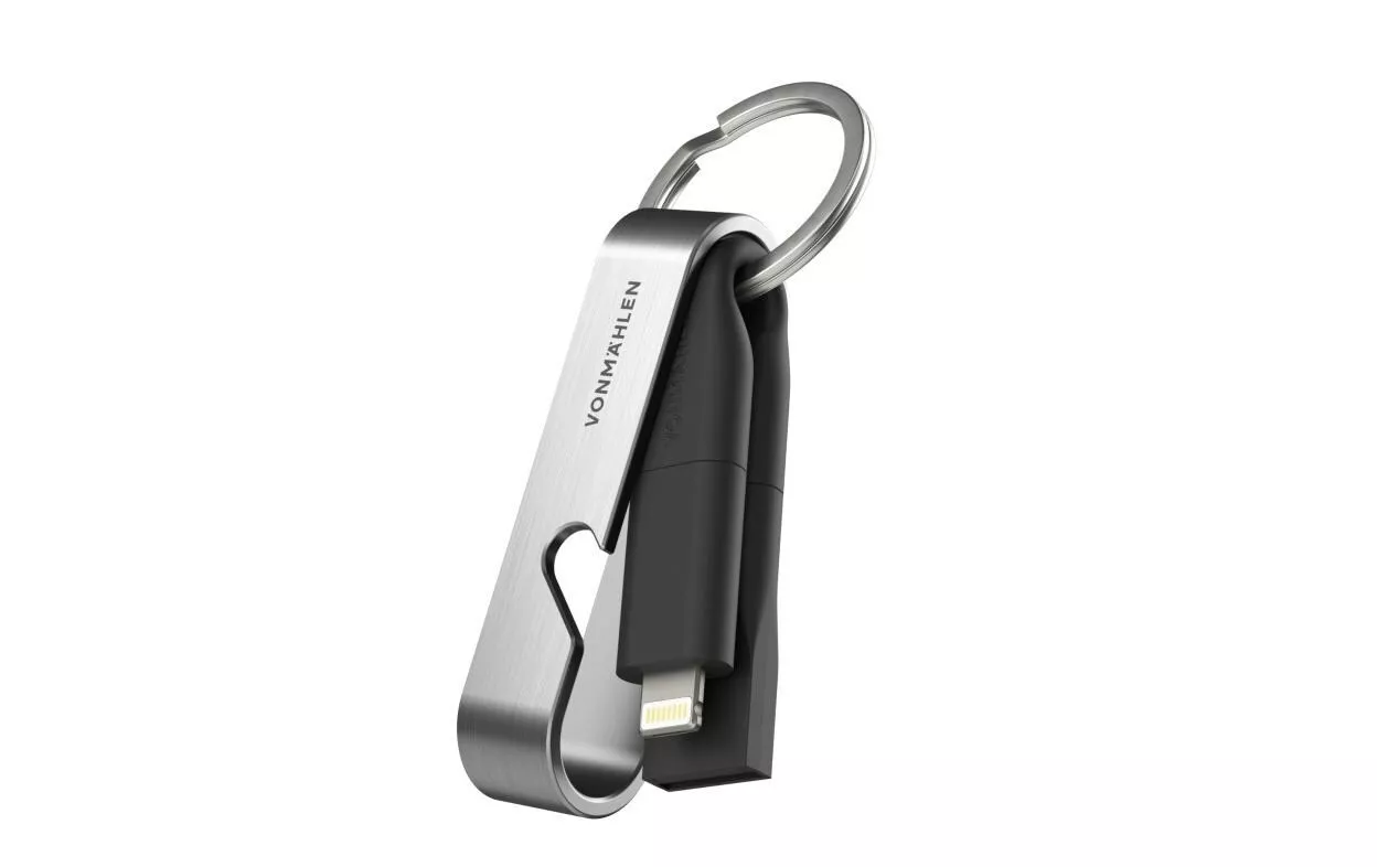 USB-Kabel High Six Black/Silver