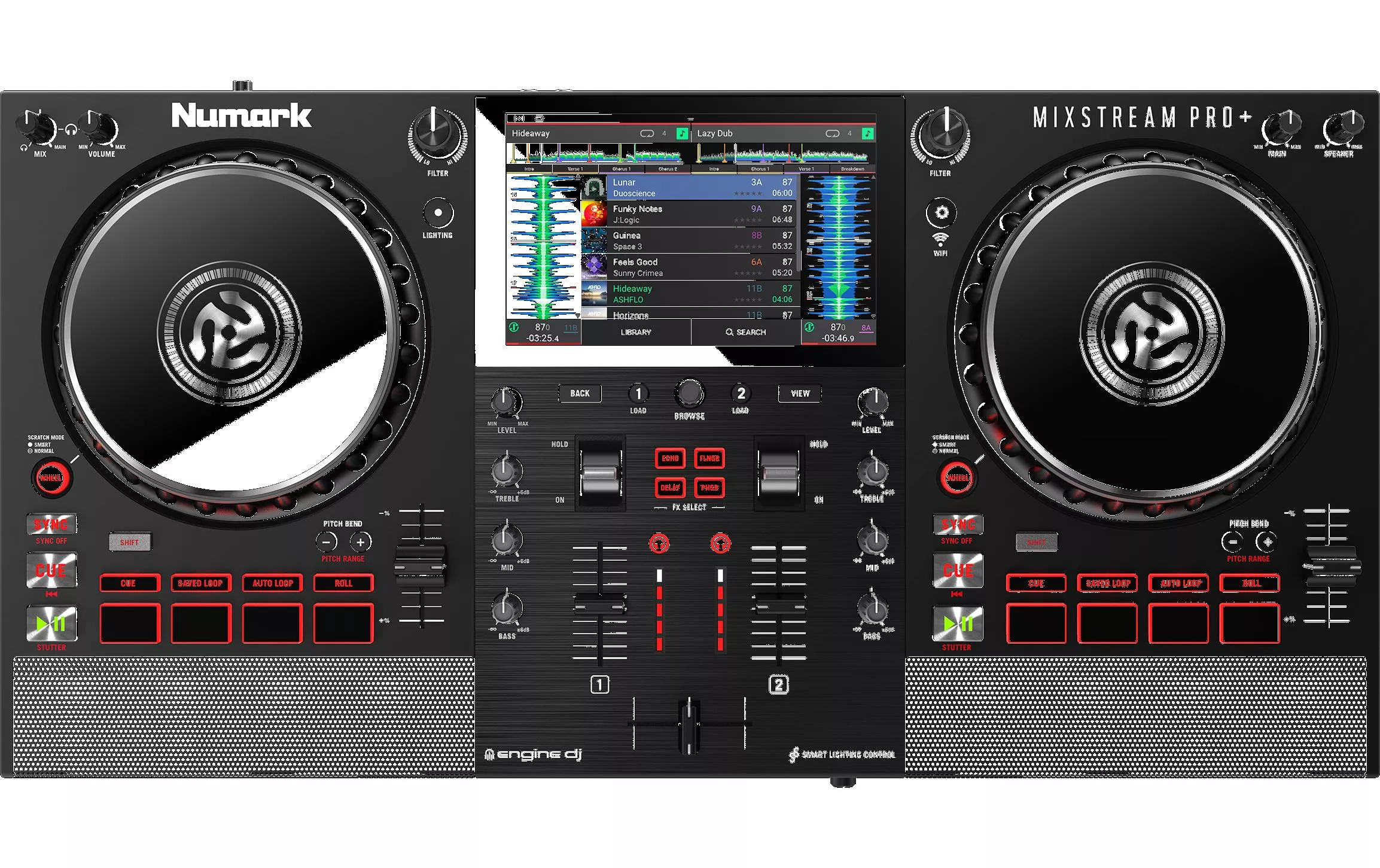 Contrôleur DJ MixStream Pro+