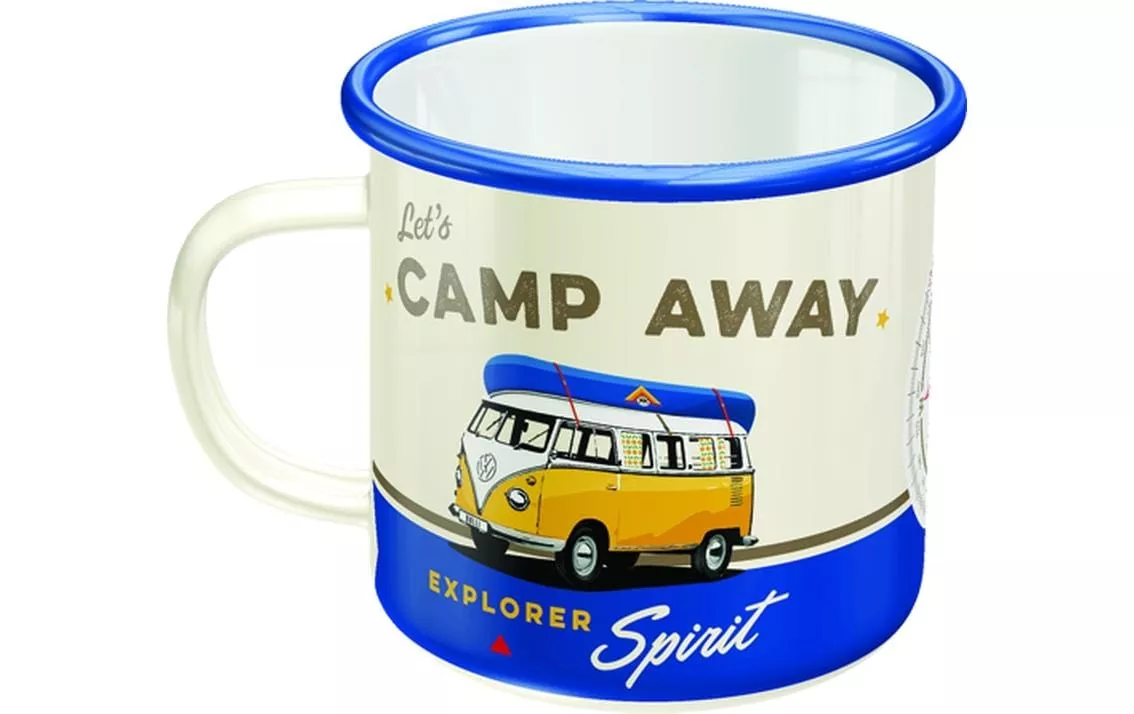 Universal Cup Lets Camp Away 360 ml, 1 pezzo, bianco