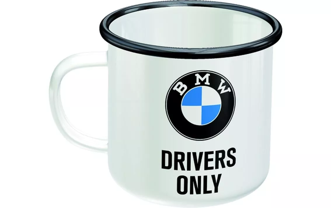 Tazza universale BMW Drivers 360 ml, 1 pezzo, bianco