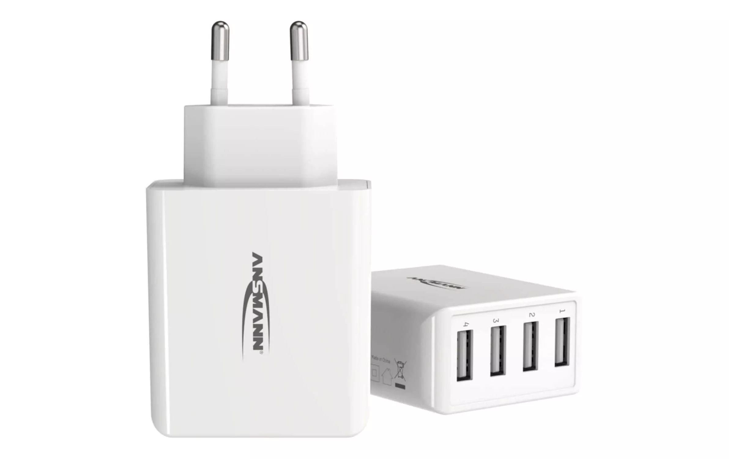 Chargeur mural USB Home Charger HC430, 4x USB, 30 W, blanc