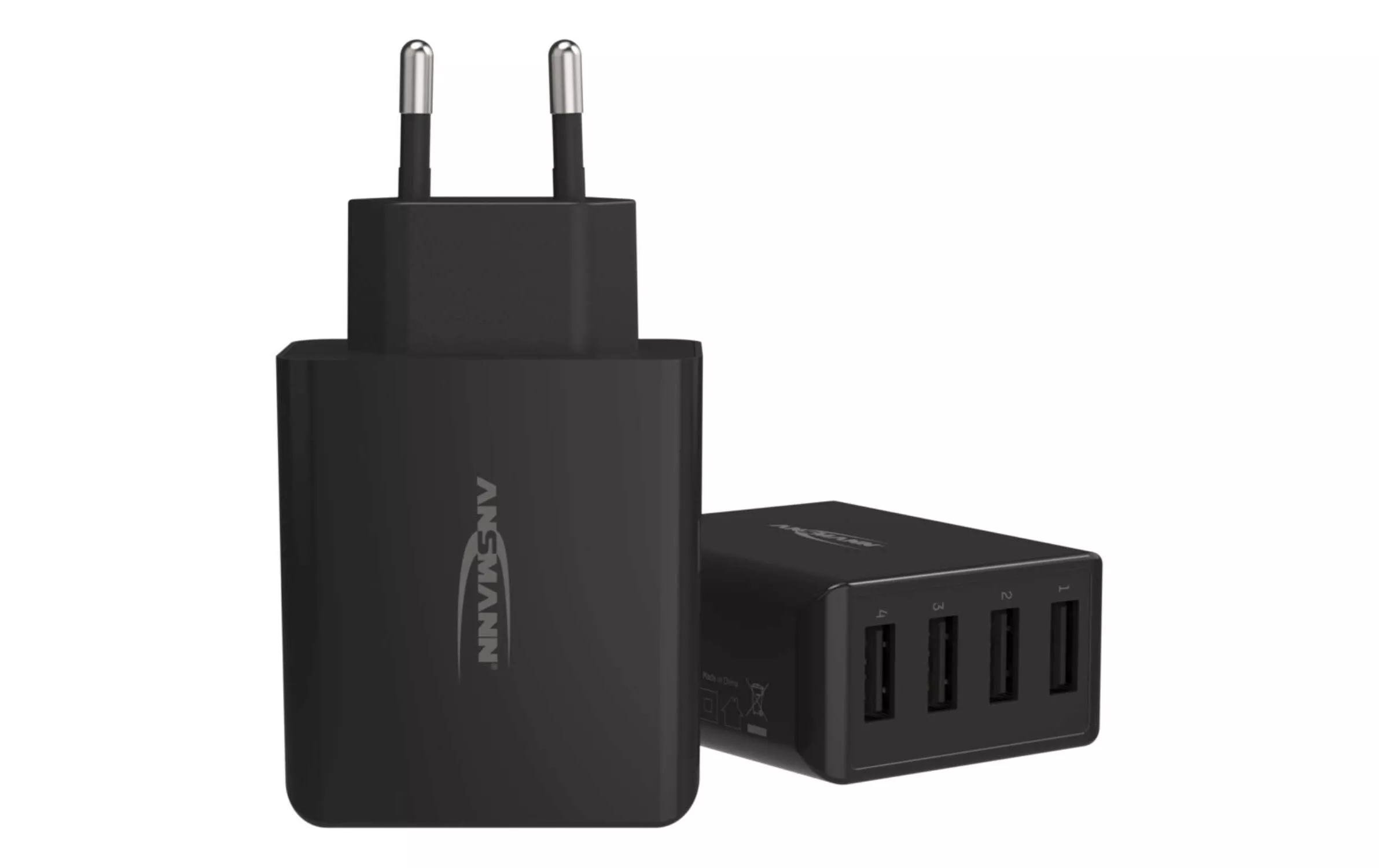 Chargeur mural USB Home Charger HC430, 4x USB, 30 W, noir