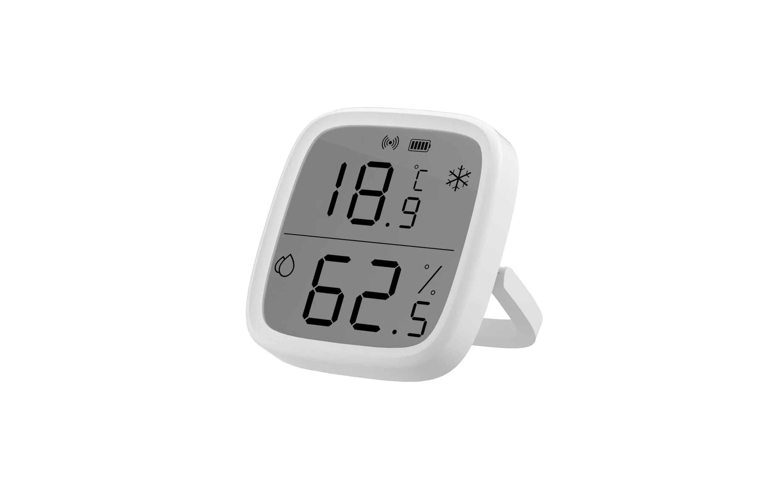 Smart Home Capteur de température/d\'humidité LCD ZigBee 3.0