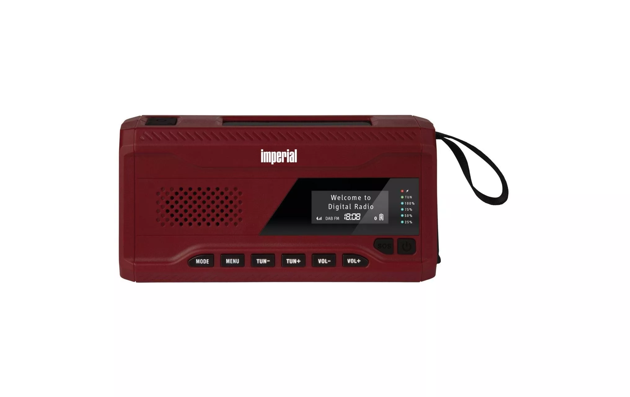 Radio DAB+ Imperial DABMAN OR 2 Rosso Neon