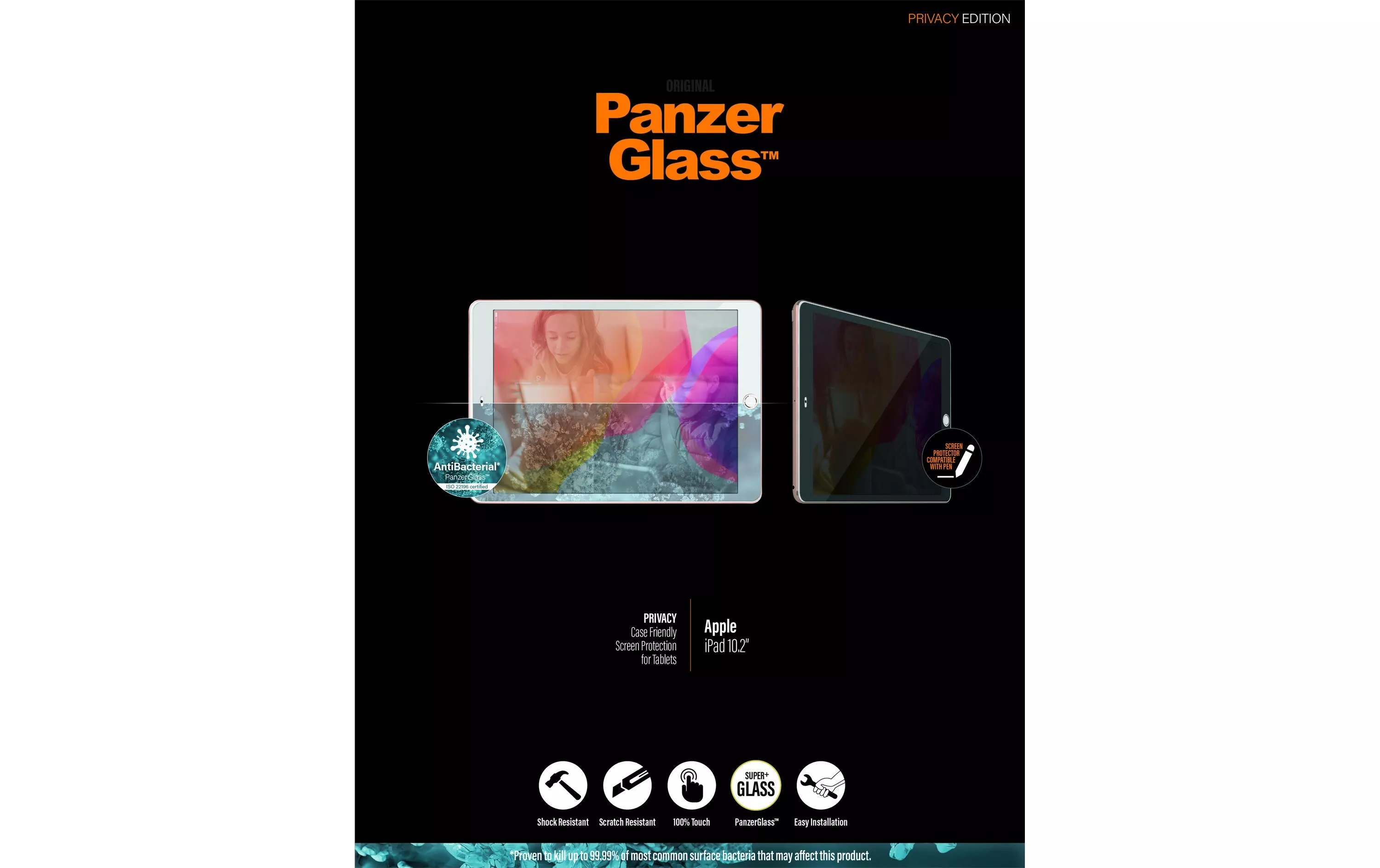 Films protecteurs pour tablettes Privacy Apple iPad 7th - 9th Gen. 10.2 \"