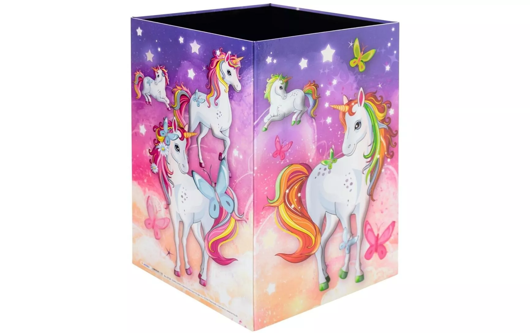 Cestino per la carta straccia Unicorno 15 l, Multicolore