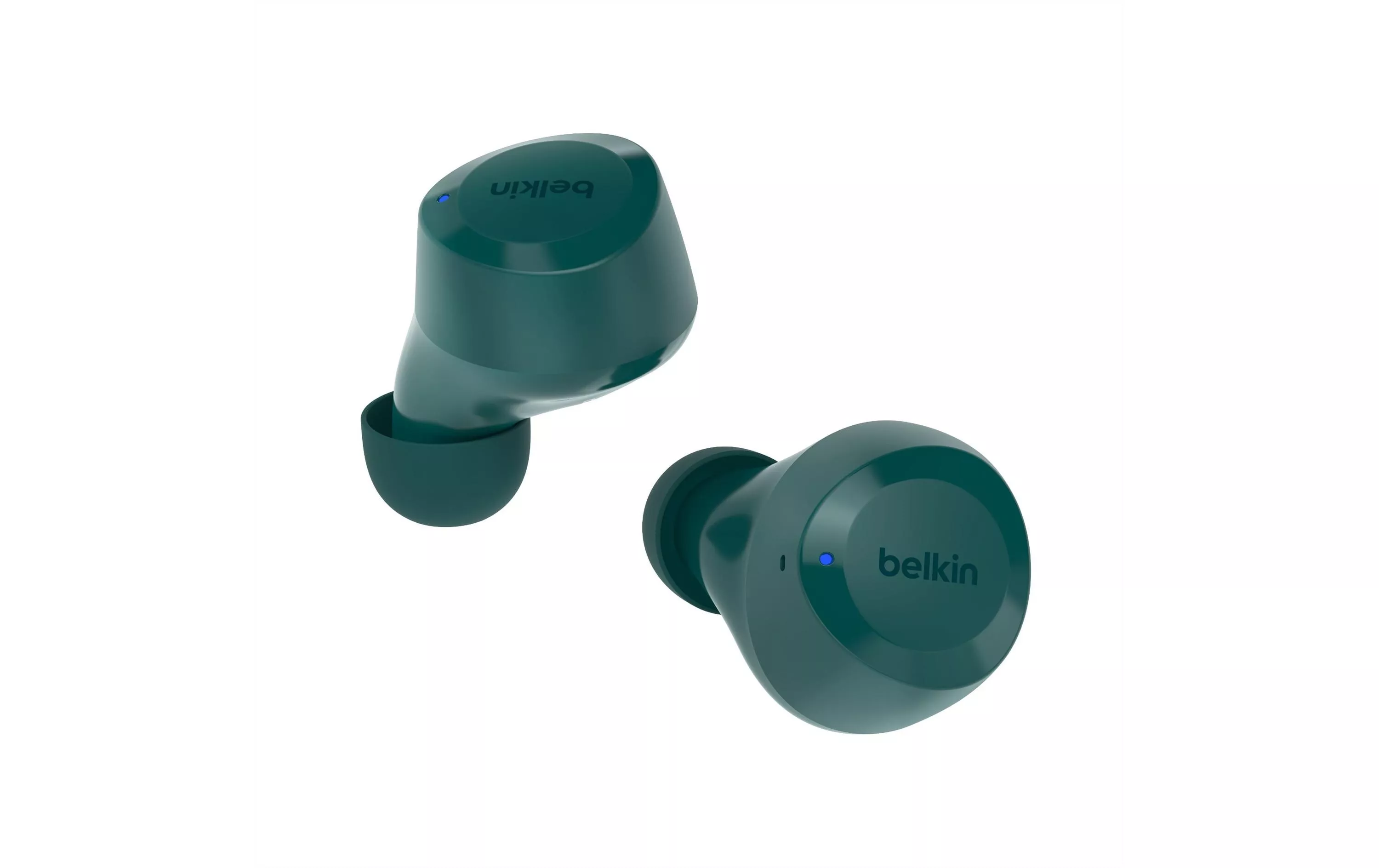 Cuffie intrauricolari Belkin SoundForm Bolt Blu Verde
