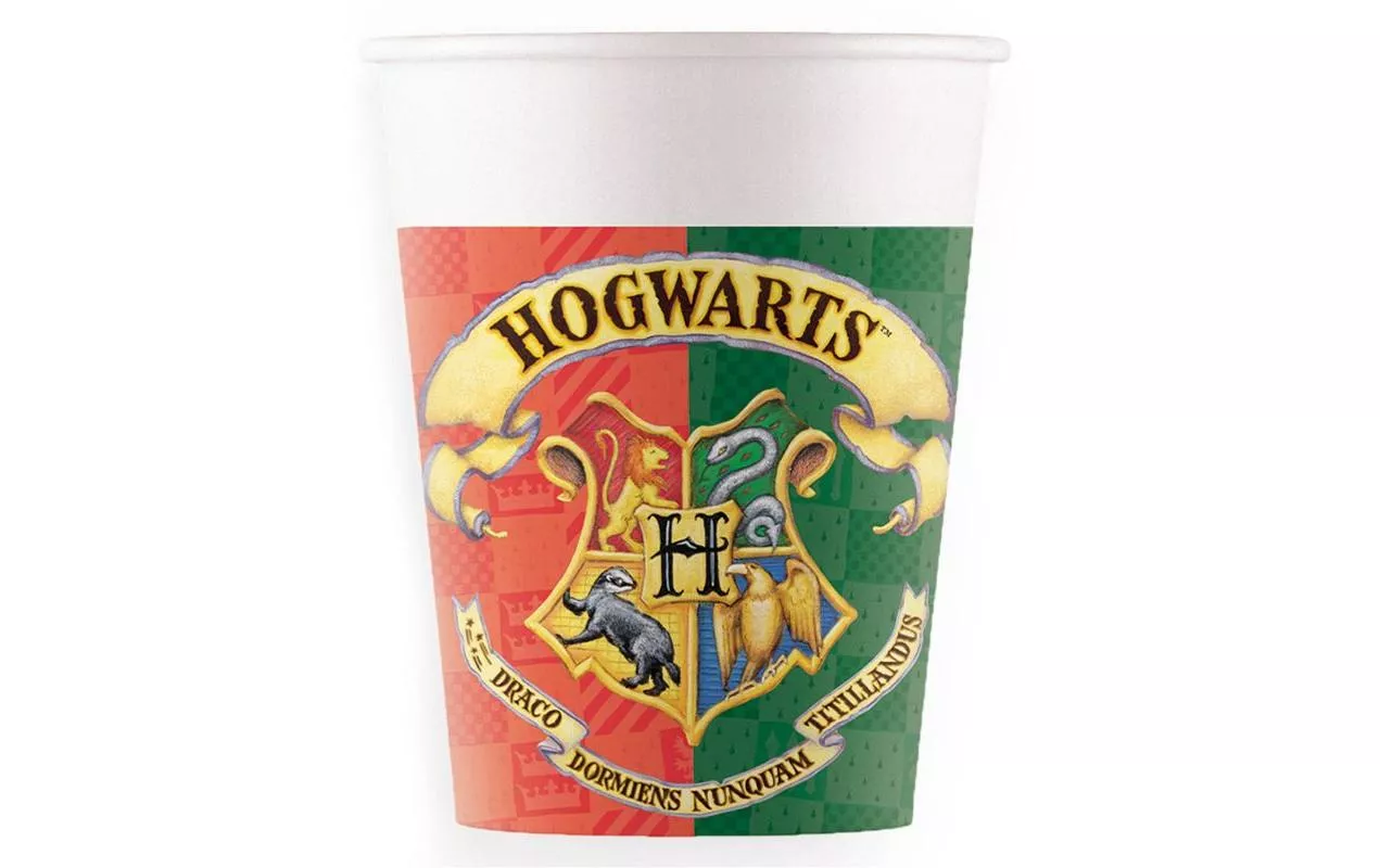 tazza monouso Harry Potter 200 ml, 8 pezzi