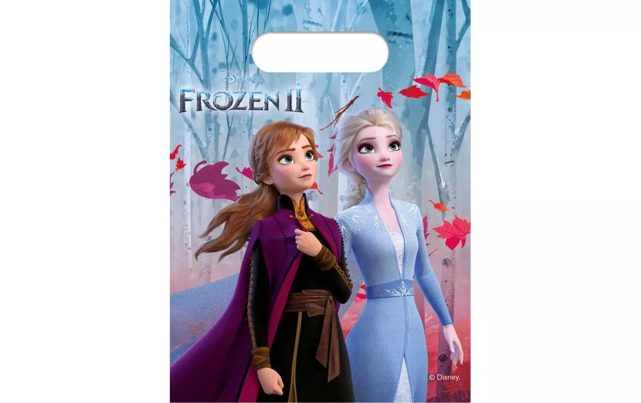Sac cadeau Disney Frozen II 6 pièces, 16.5 x 23 cm