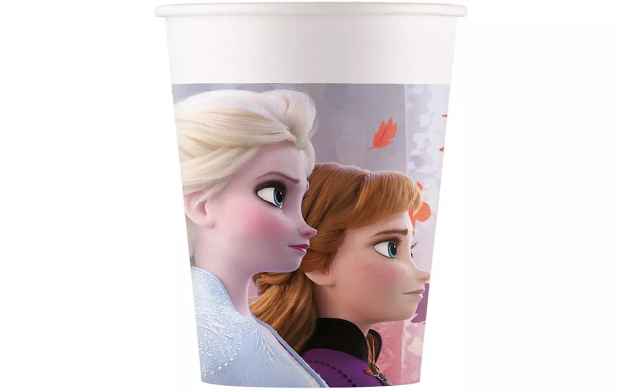 Gobelets jetables Disney Frozen 200 ml, 8 pièces
