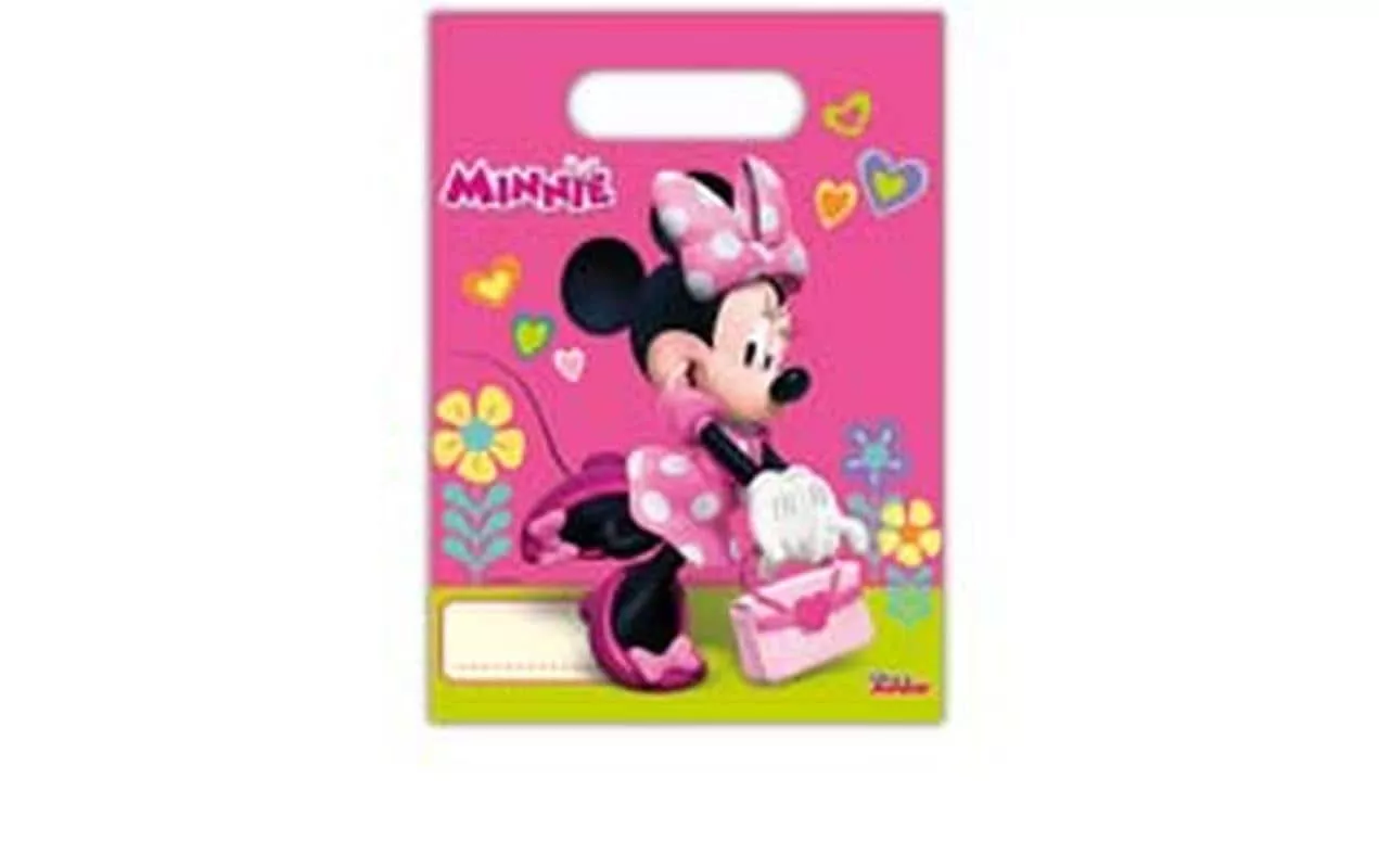 Geschenktasche Disney Minnie 6 Stück, 16 x 23 cm