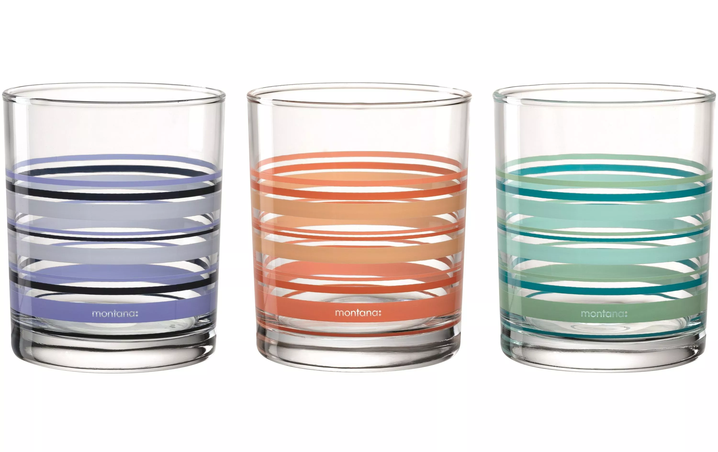 Bicchiere Montana :New Stripes 240 ml, 1 pezzo, trasparente