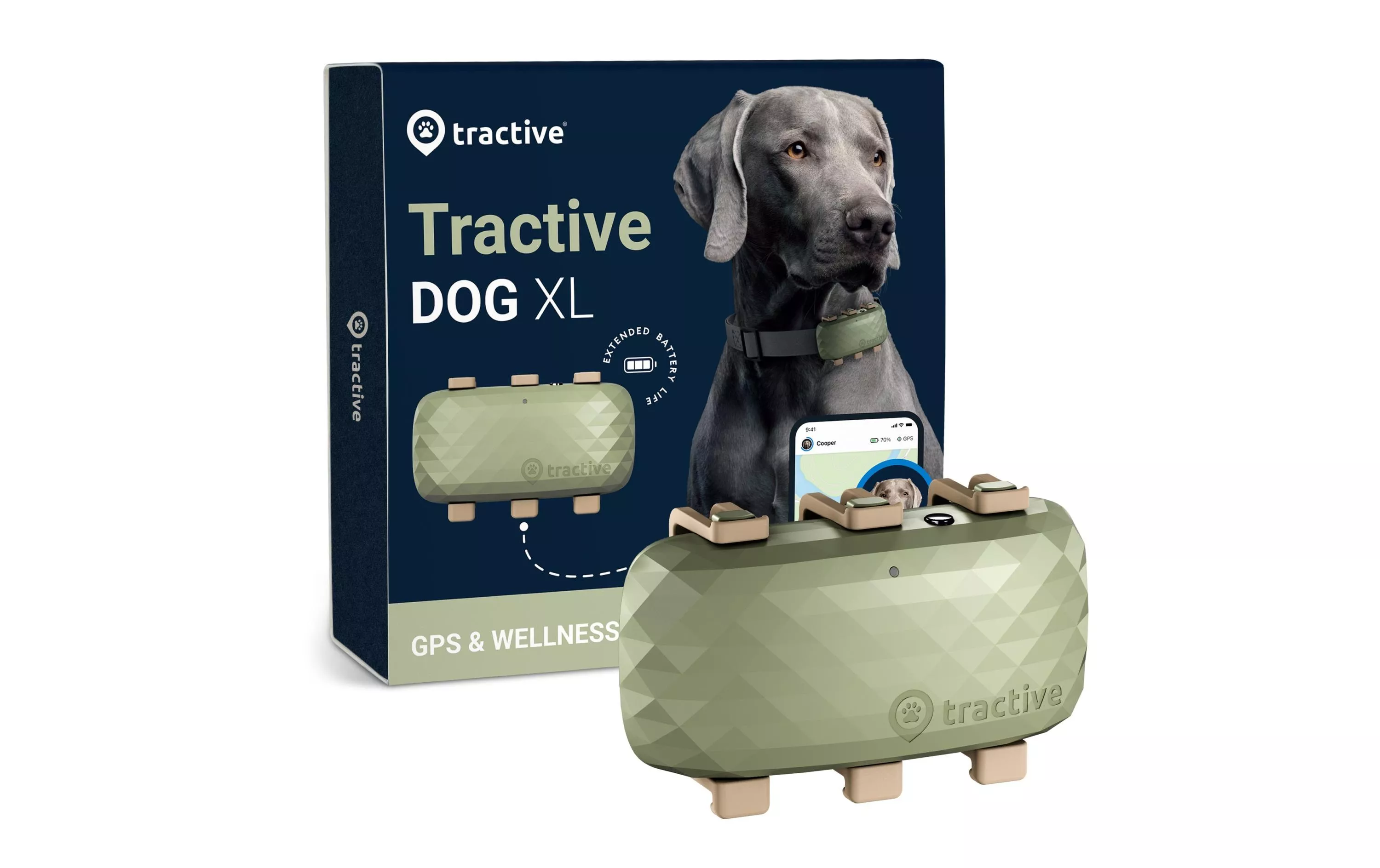 GPS-Tracker DOG XL, Grün