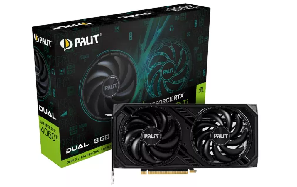 Scheda grafica Palit GeForce RTX 4060 Ti Dual 8 GB