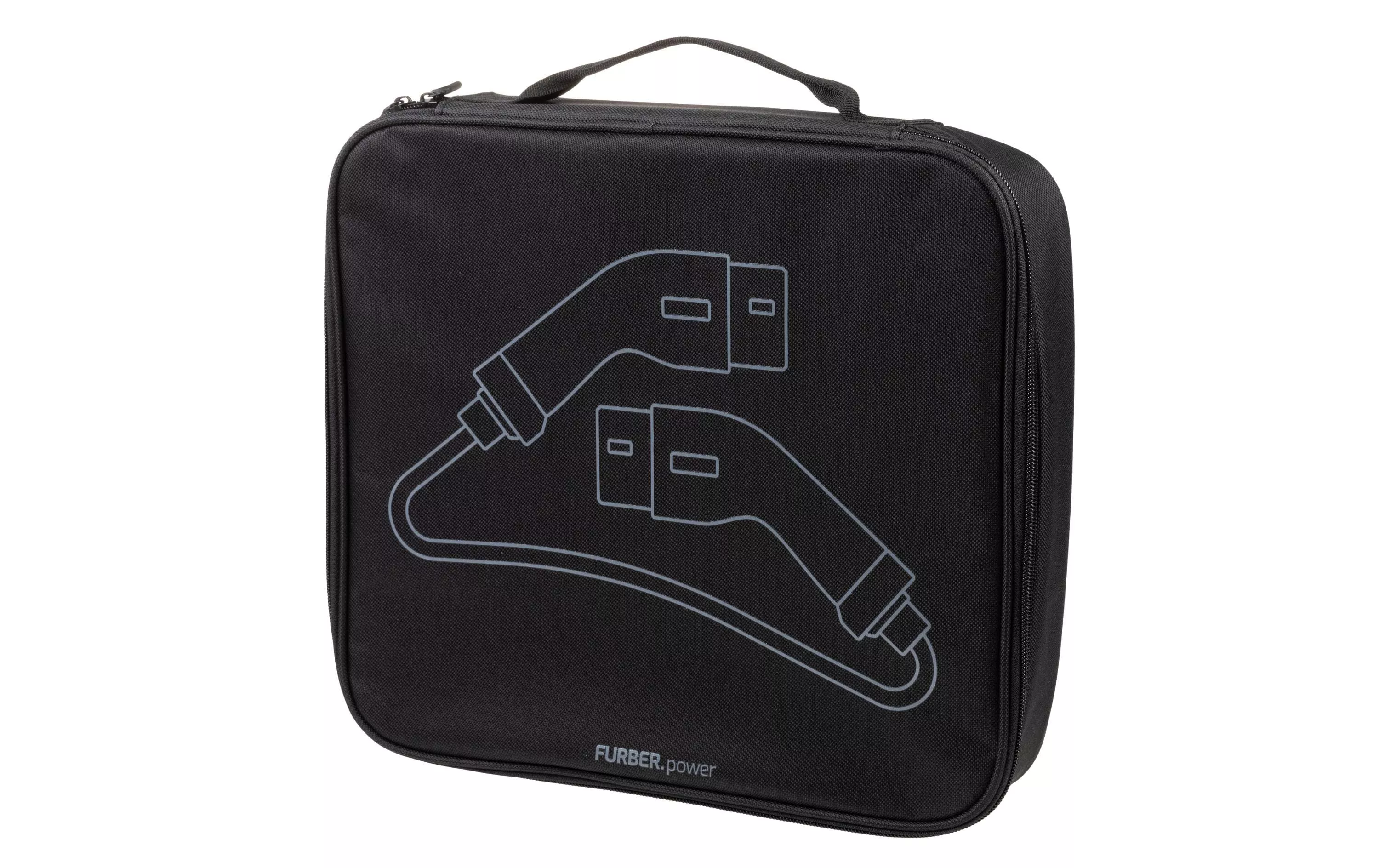 Tasche für Elektroauto Ladekabel Deluxe Schwarz - E-Mobility Zubehör