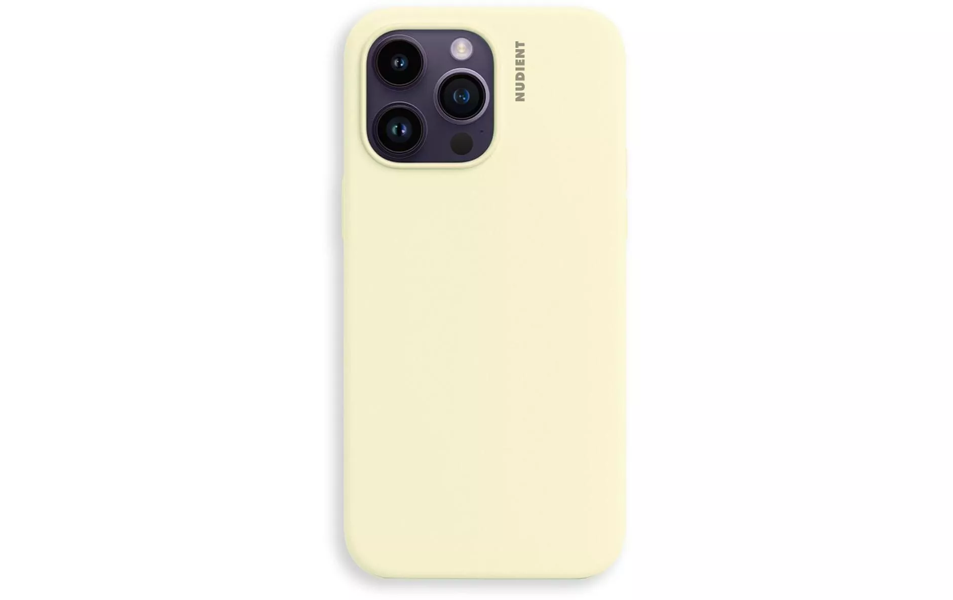 Back Cover Base Case 14 Pro Max Pale Yellow