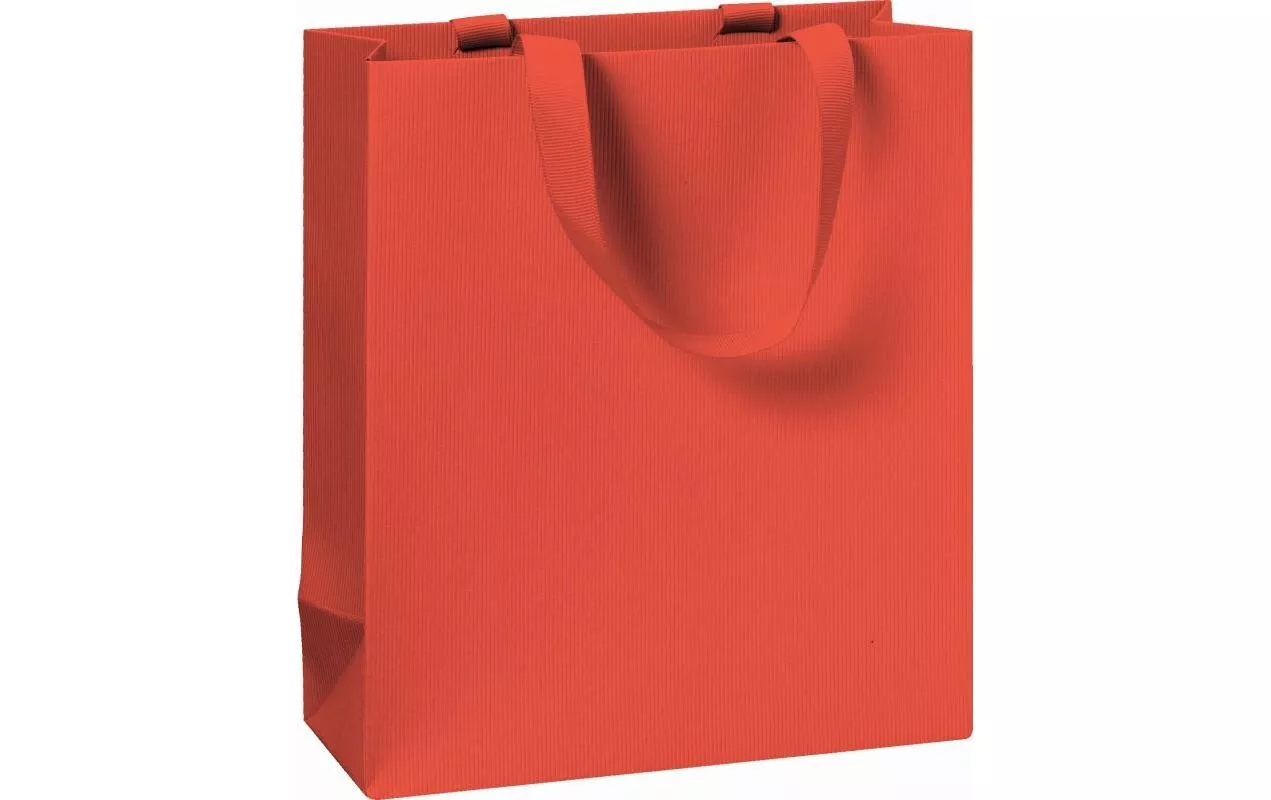 Borsa regalo Stewo monocolore 18 x 8 x 21 cm, rosso