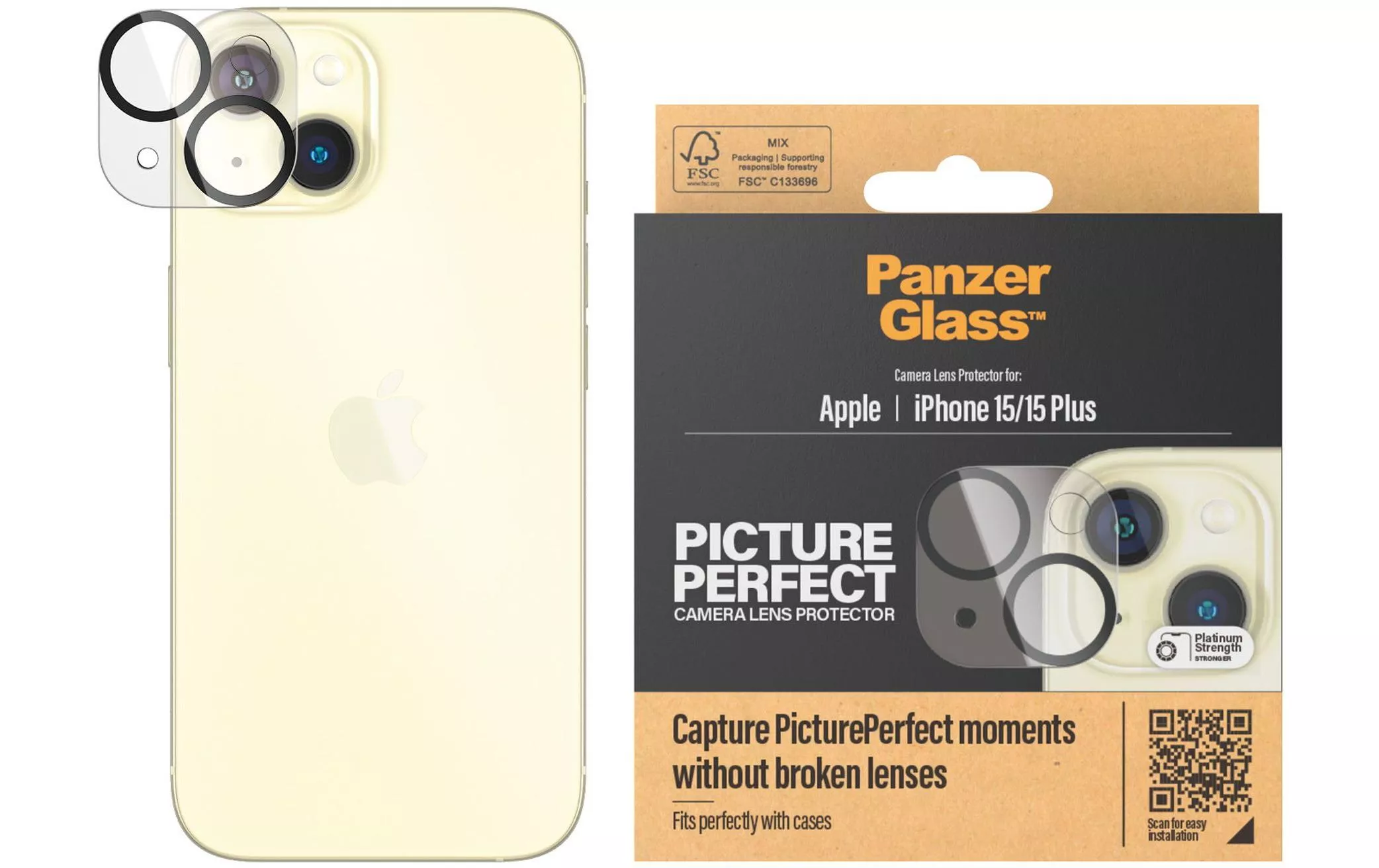 Camera Protector Apple iPhone 15 / 15 Plus