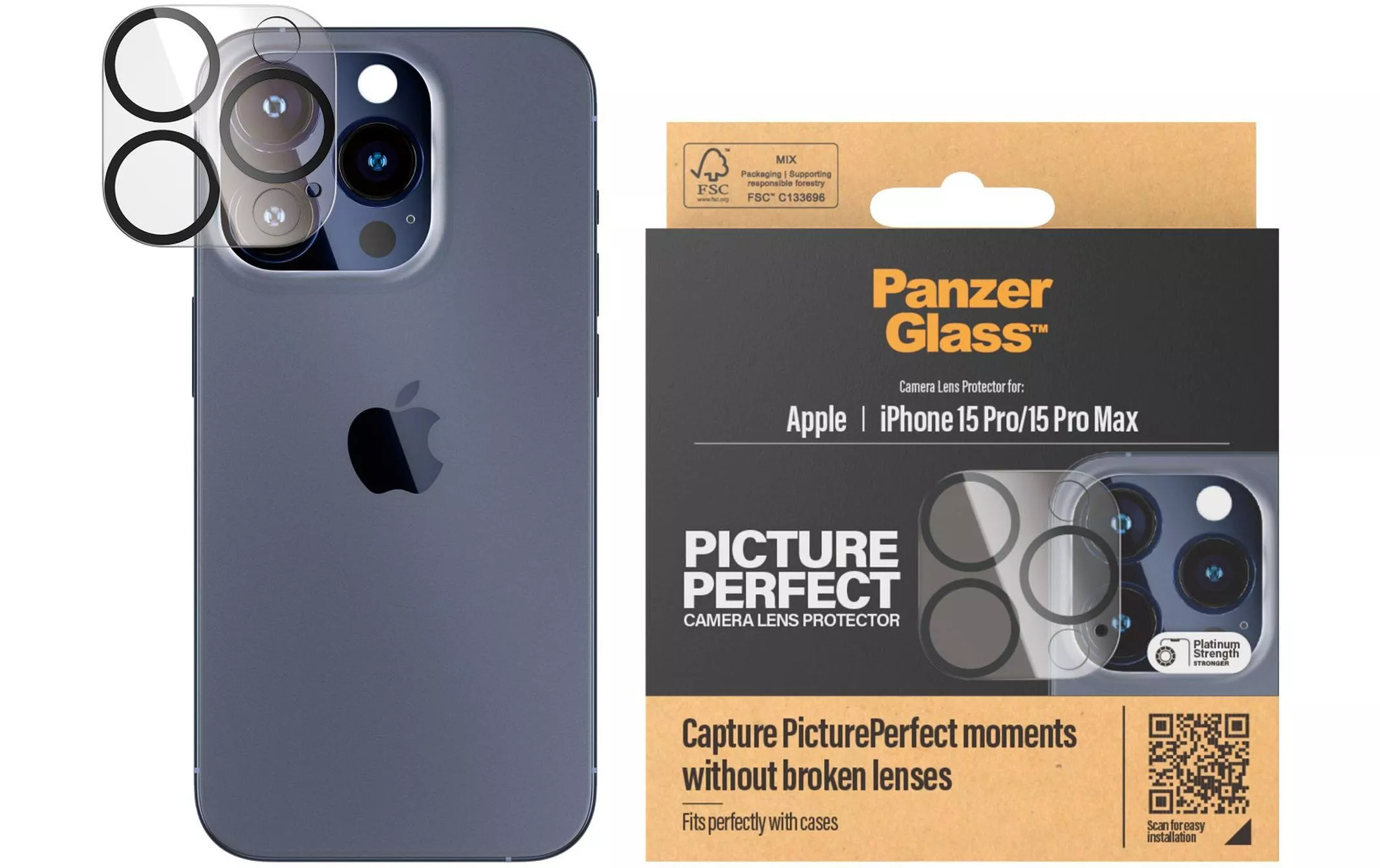 Camera Protector Apple iPhone 15 Pro / 15 Pro Max